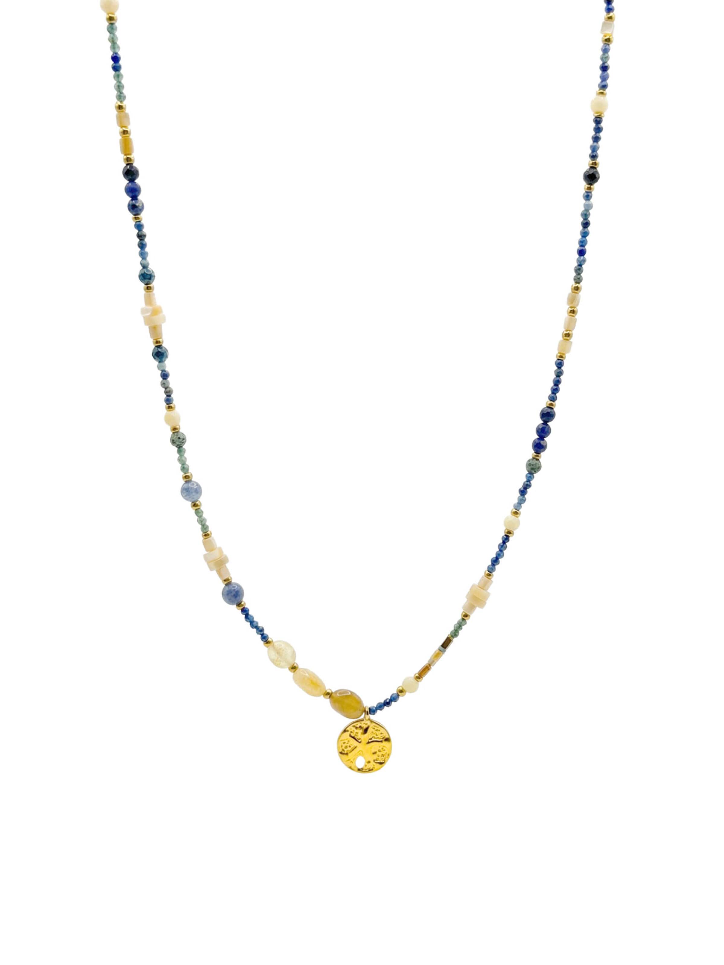 Nemomatheo Necklace 'Atlantis' in Gold: front