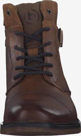 bugatti Lace-Up Boots 'Vittore' in Brown