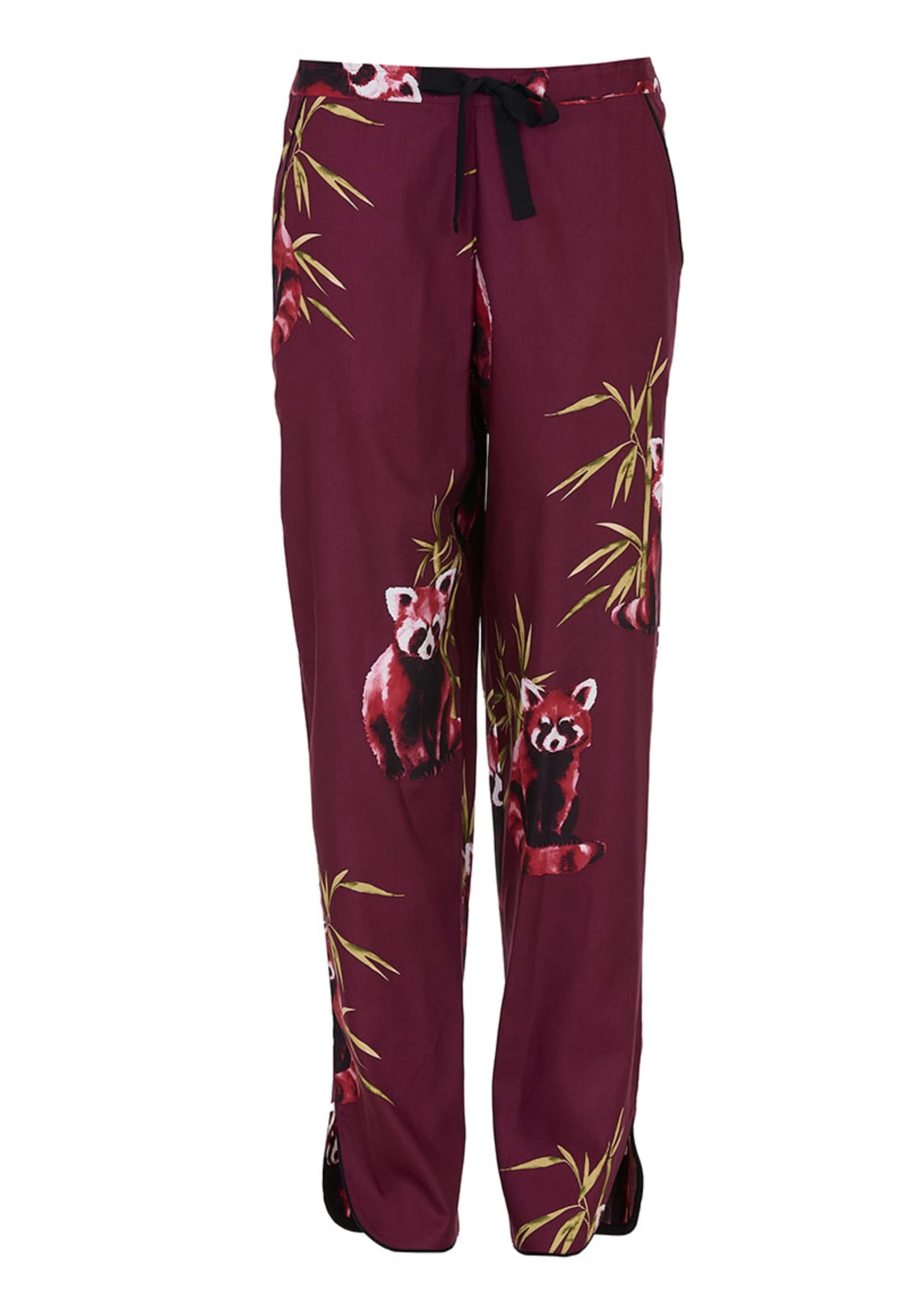 Cyberjammies - Pantalón de pijama 'Yasmin' en rojo: frente