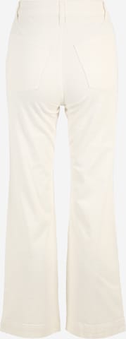 Wide Leg Pantalon à plis Cotton On Petite en blanc