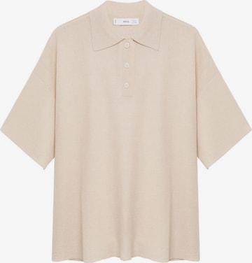MANGO Shirts 'MINI-H' i beige: forside