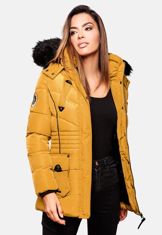 MARIKOO - Chaqueta de invierno 'Vanilla' en amarillo