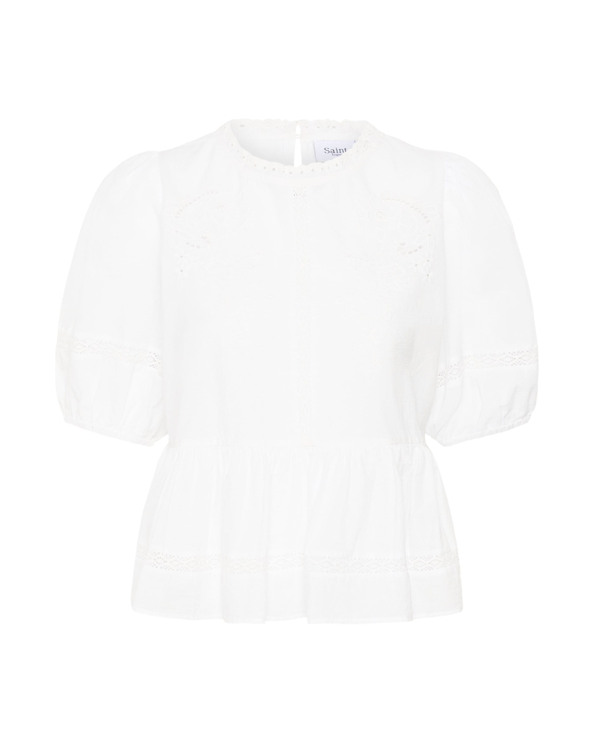 Chemisier 'SZRosaria' SAINT TROPEZ en blanc : devant