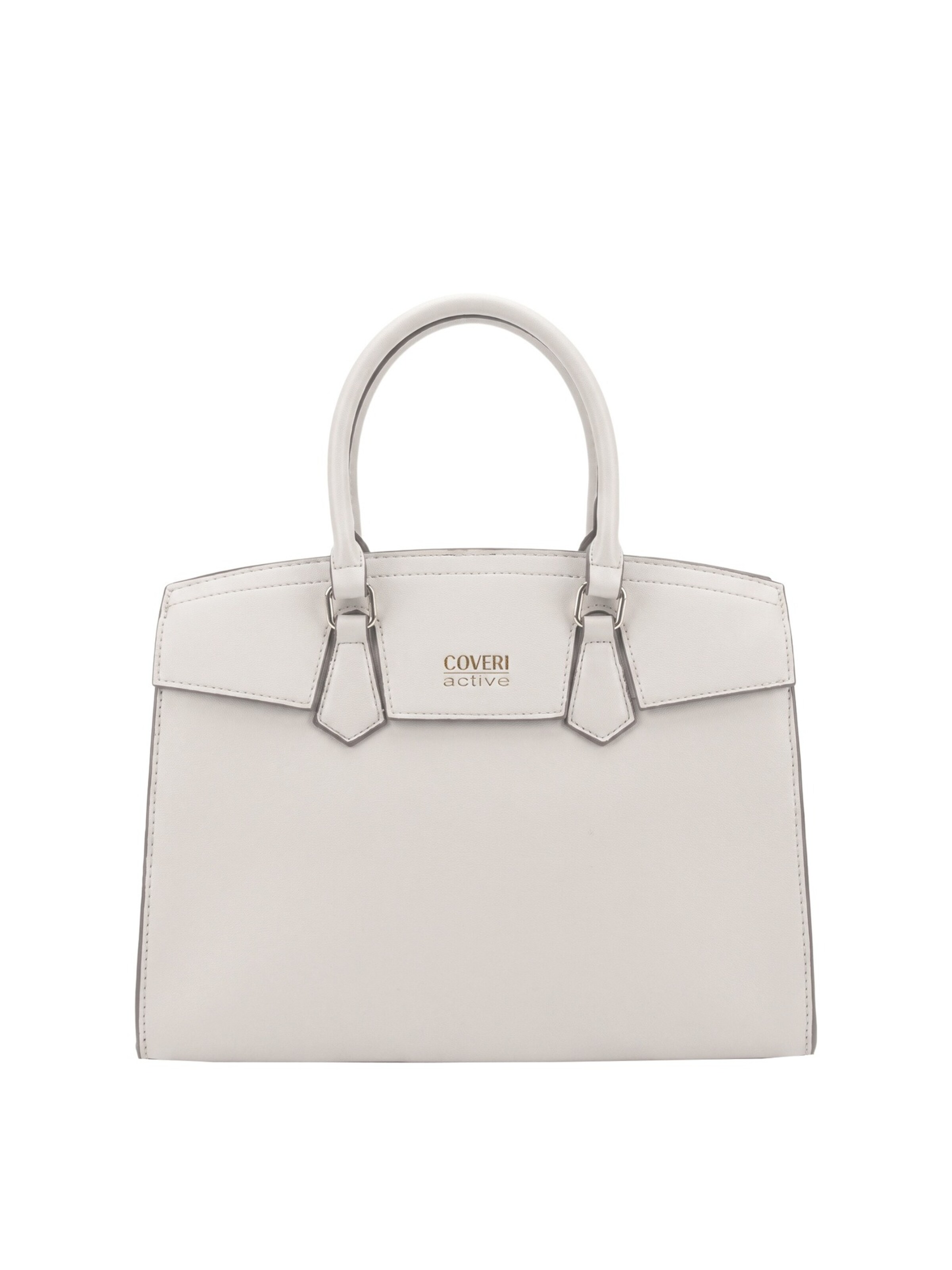 Borsa a mano di Coveri in beige: frontale