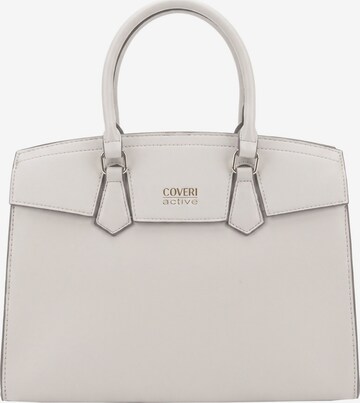Borsa a mano di Coveri in beige: frontale