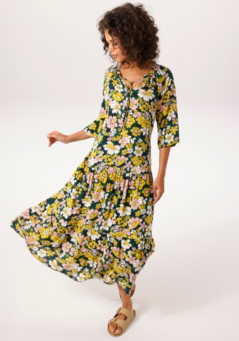 Aniston CASUAL Kleid in Grün