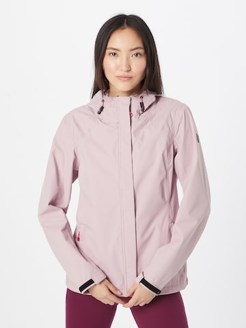 KILLTEC Athletic Jacket in Purple: front