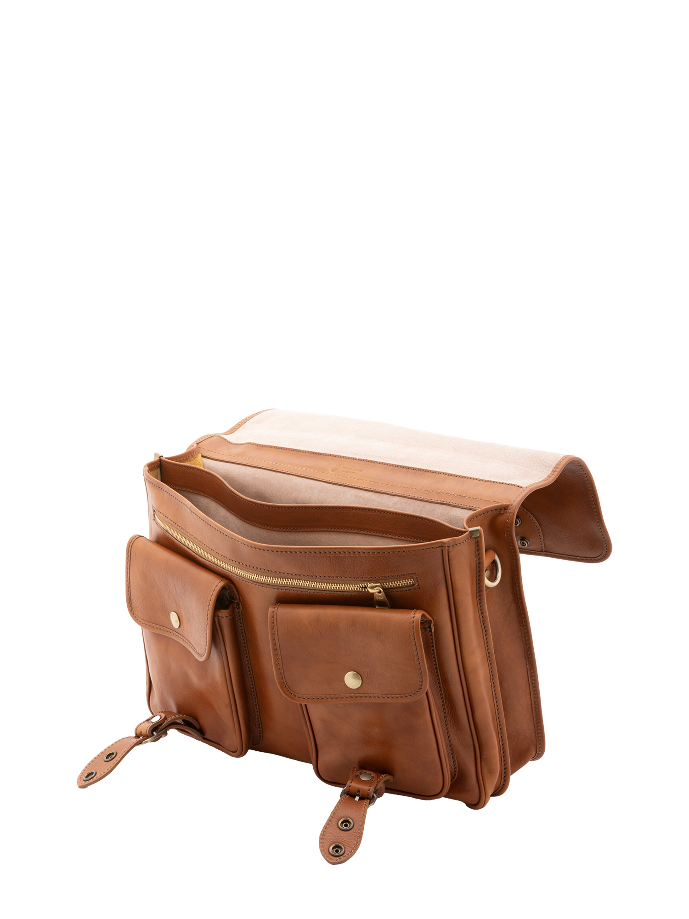 Borsa portadocumenti di Viola Castellani in marrone