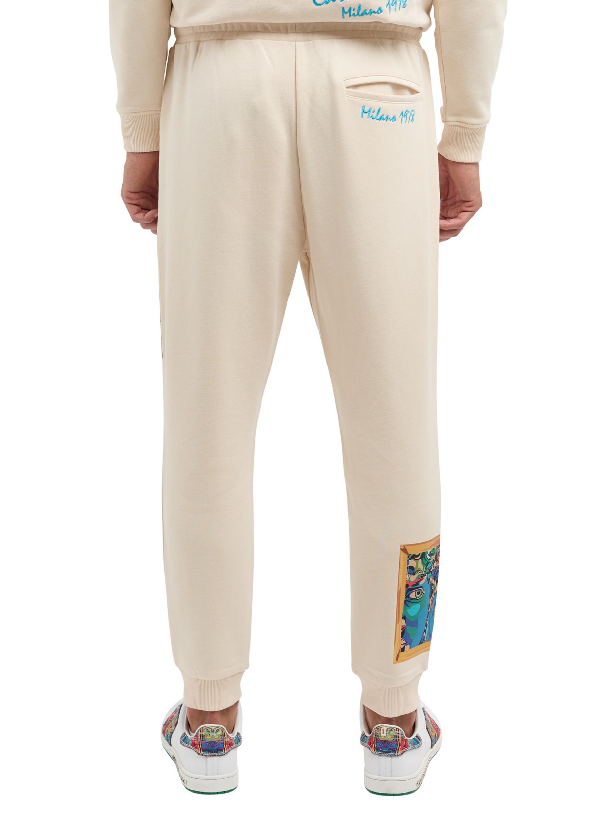 Carlo Colucci Regular Broek 'De Valiere' in Beige