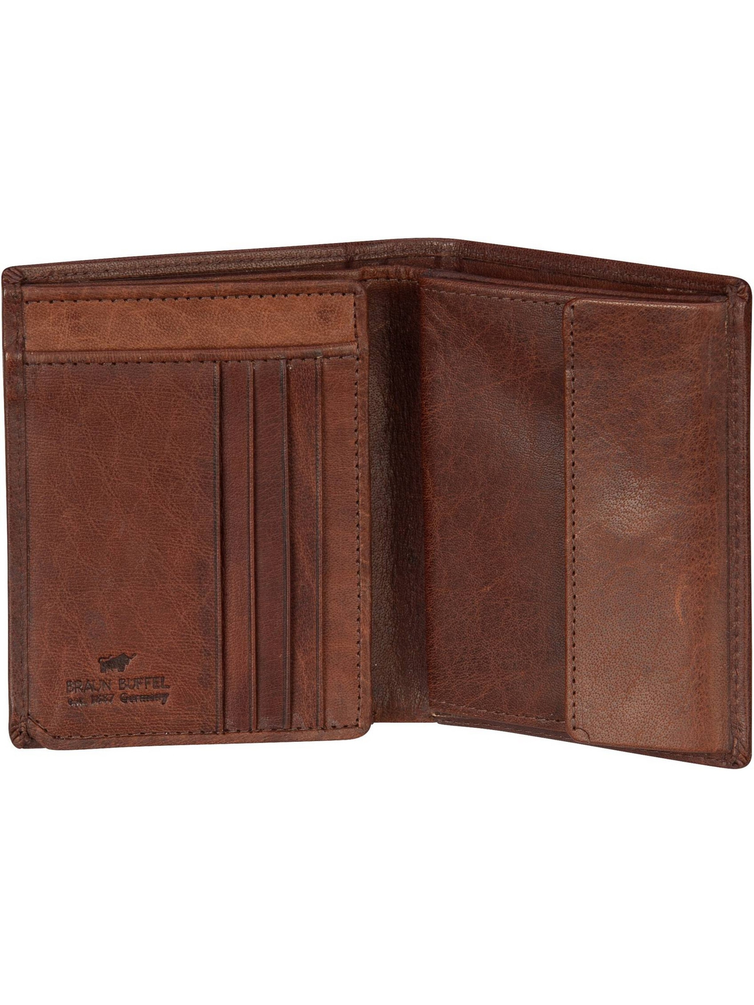 Braun Büffel Wallet 'Sven' in Brown