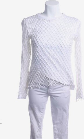 Marques Almeida Top & Shirt in S in White: front