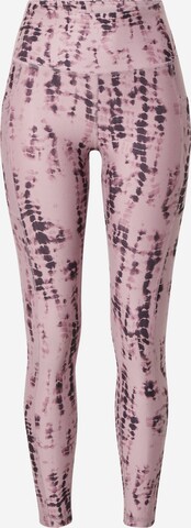 Skinny Pantalon de sport 'DRIFT' Marika en violet : devant