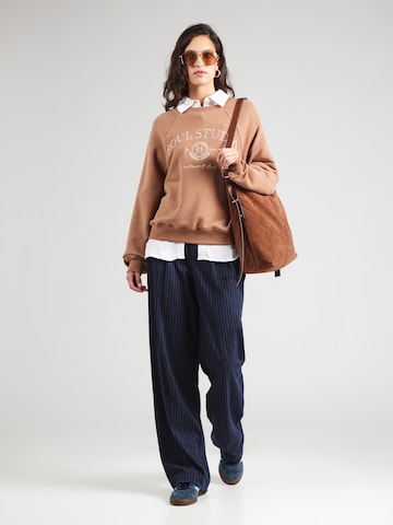 Sweat-shirt Smith&Soul en marron