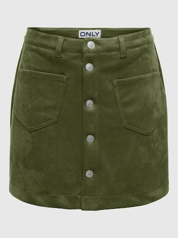 Jupe 'ONLAmazing Stina' ONLY en vert