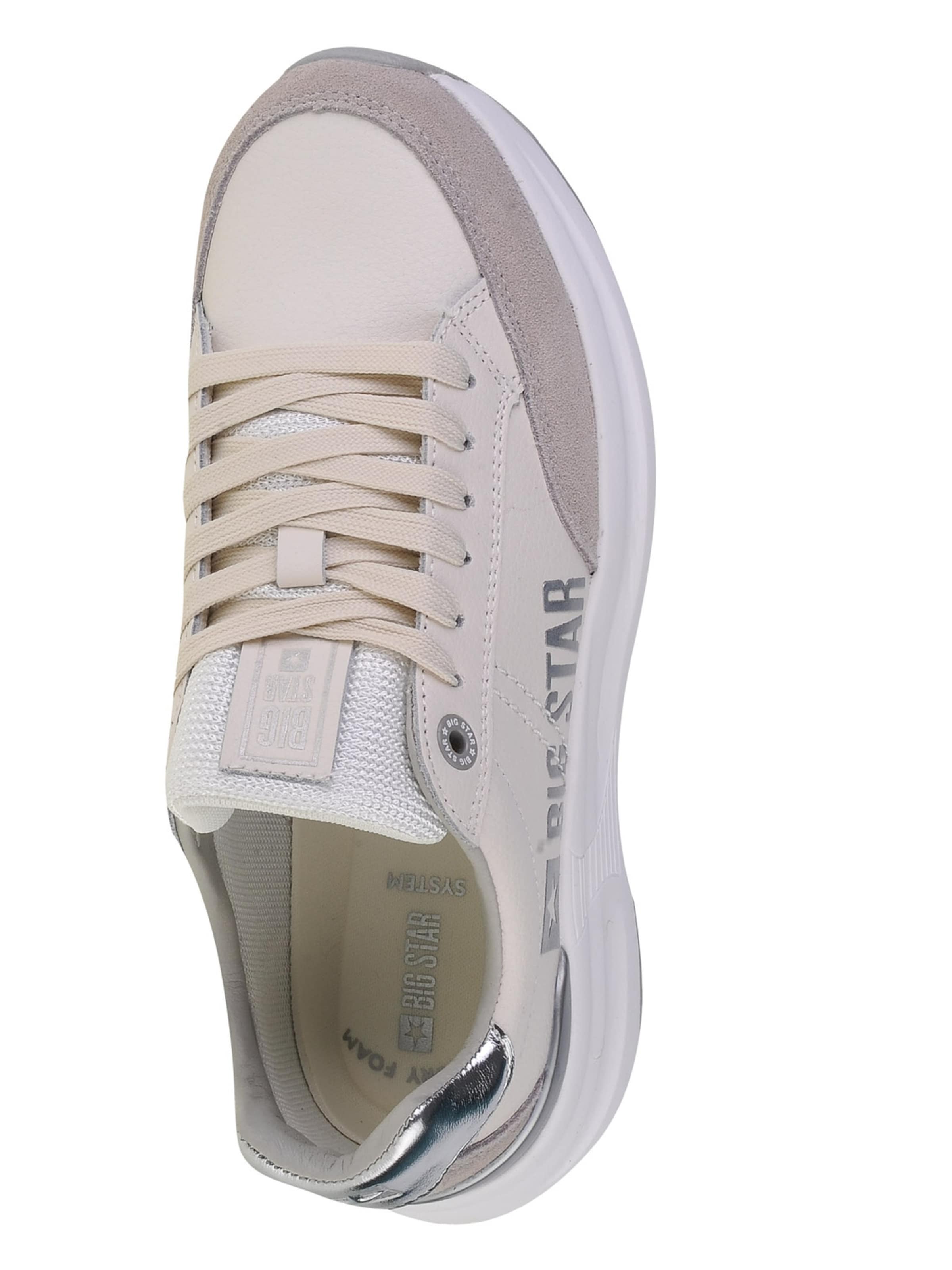 BIG STAR Platform trainers 'Big Star Shoes' in White