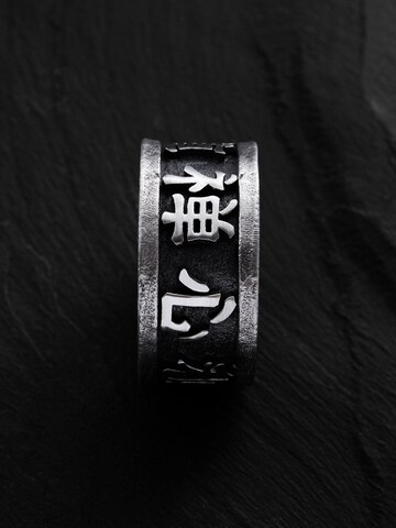 Anello 'Kanji' di REYTEL in argento