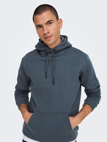 Only & Sons Regular fit Sweatshirt 'Ceres' in Grijs