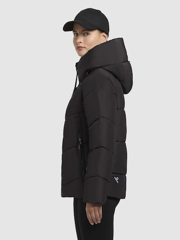 khujo Winterjacke 'Aless' in Schwarz
