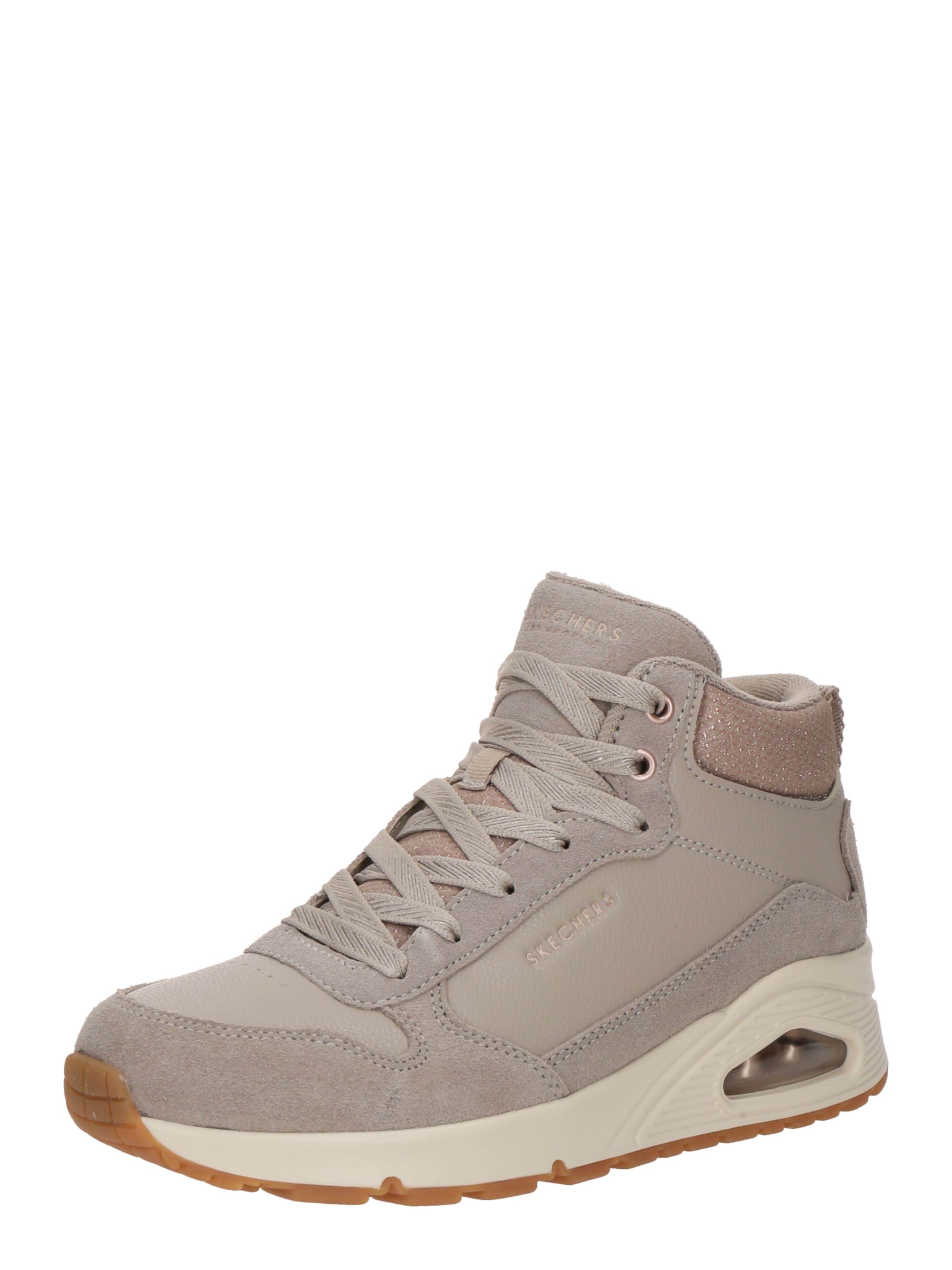 SKECHERS Kotníkové tenisky 'UNO' – šedá: přední strana