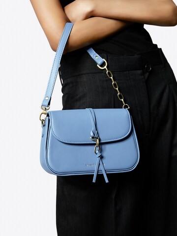 Victoria Hyde Crossbody Bag ' Flowers ' in Blue: front