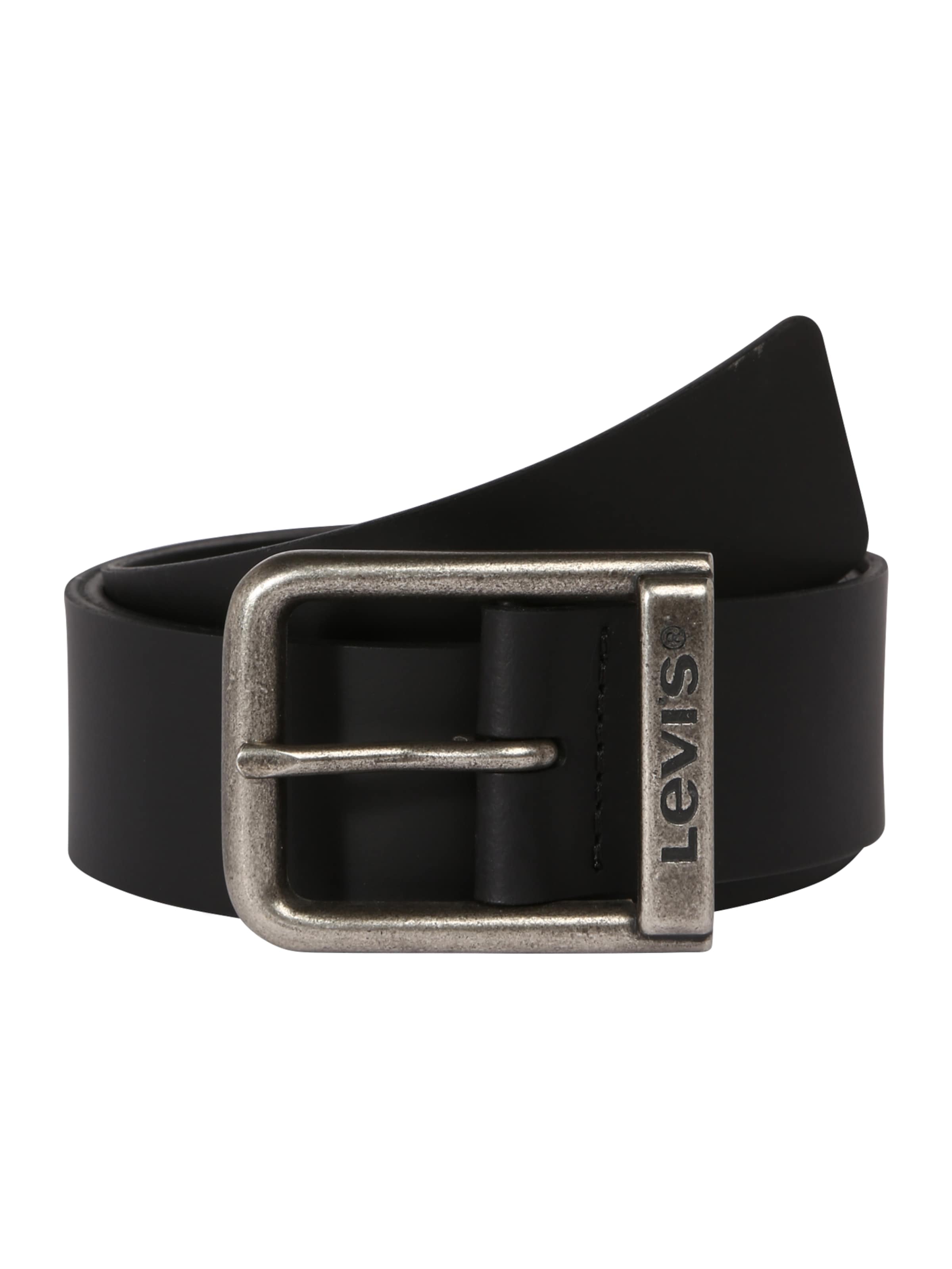 LEVI'S ® Bælte 'ALDERPOINT' i sort: forside