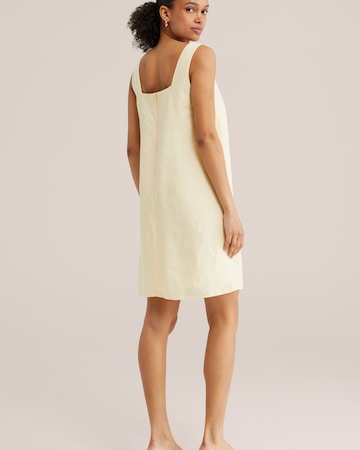 WE Fashion Kjole i gul