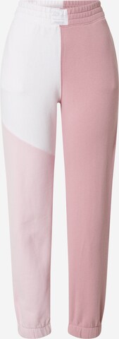 HOLLISTER Regular Broek 'CHAIN' in Roze: voorkant