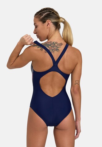ARENA Bralette Active Swimsuit 'MODULAR' in Blue