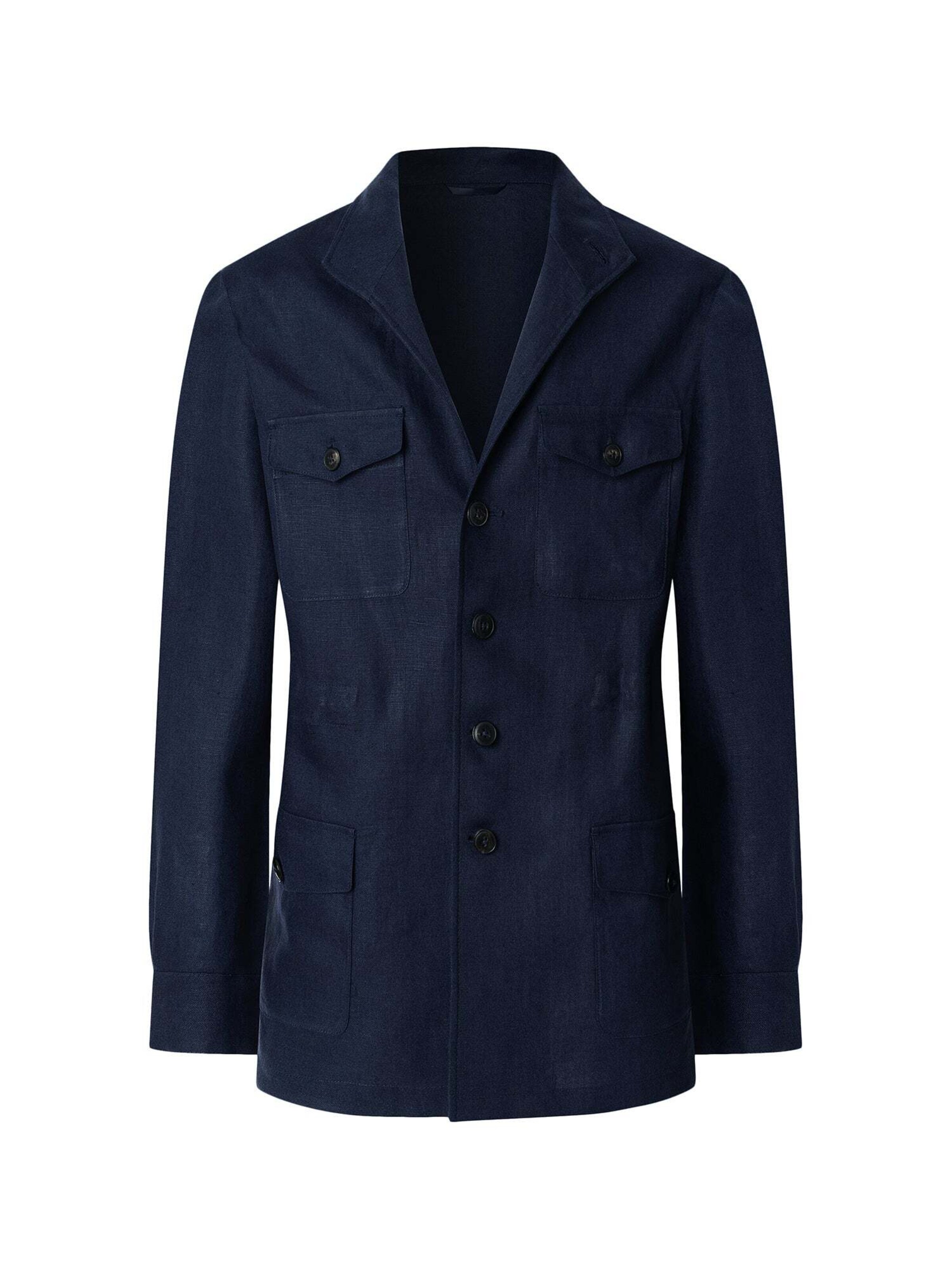 Hackett London Jacke in Blau: Vorderseite