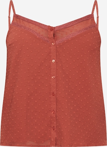 ABOUT YOU Curvy Blouse 'Tania' in Rood: voorkant