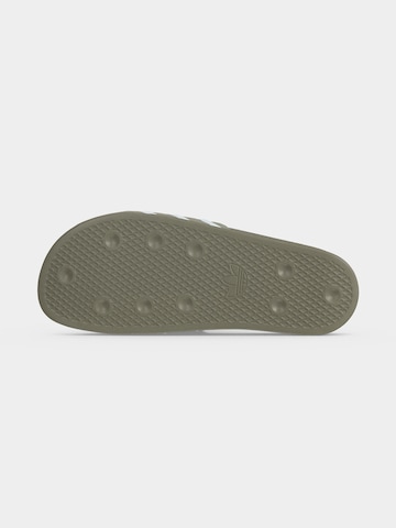 ADIDAS ORIGINALS Pantoletter 'ADILETTE' i grøn