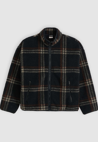 LEVI'S ® Fleece jacket 'Nolan' in Black: front