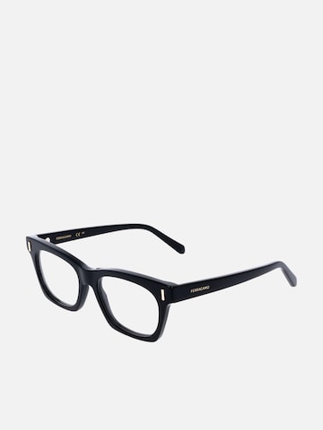 FERRAGAMO - Gafas 'Ferragamo SF3025 Opaline wine 51/17/145 WOMAN Eyewear Frame' en negro: frente