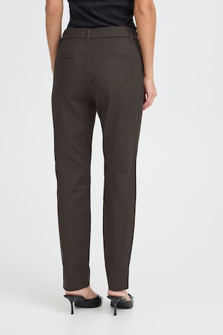 Regular Pantalon Pulz en marron