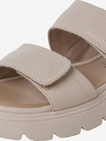 TAMARIS Pantolette in Beige