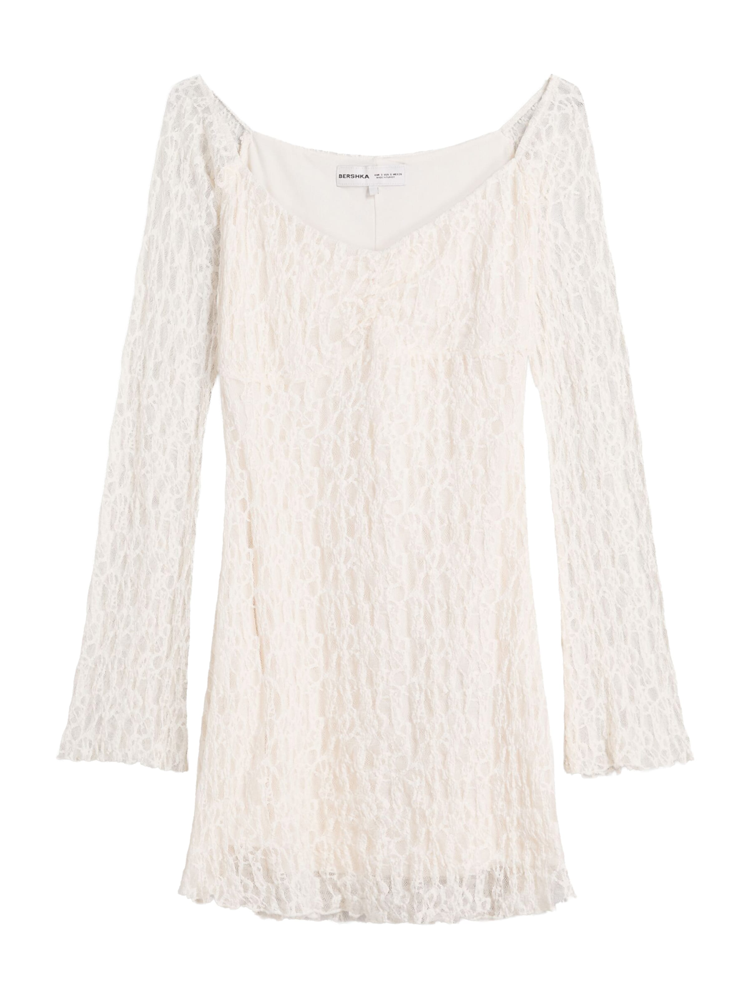 Bershka Obleka | bež barva: sprednja stran