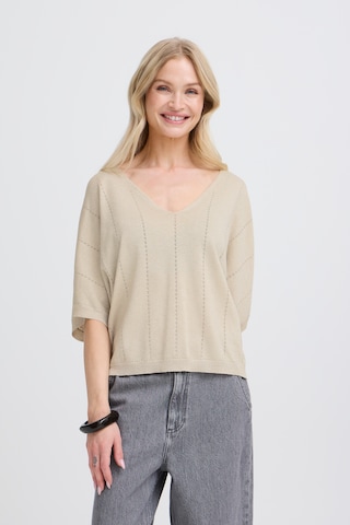 b.young - Jersey 'MOBBE' en beige: frente
