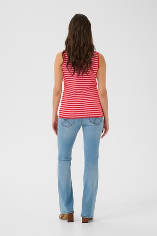 Cream Top 'Ribba' in Pink