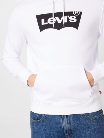 balts LEVI'S ® Sportisks džemperis 'LSE T3 Graphic Hoodie'