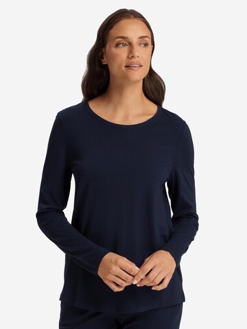 Hanro Schlafshirt 'Sleep & Lounge'‌‌‌ in Blau
