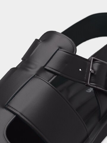 Calvin Klein Sandali | črna barva