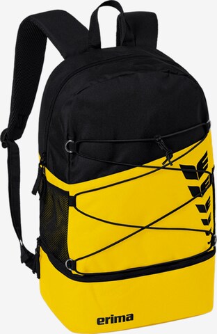 ERIMA Sports Backpack in Yellow: front