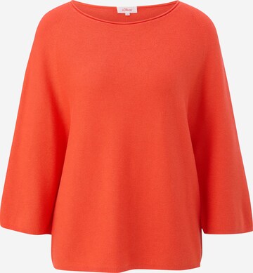 s.Oliver Sweater in Orange: front