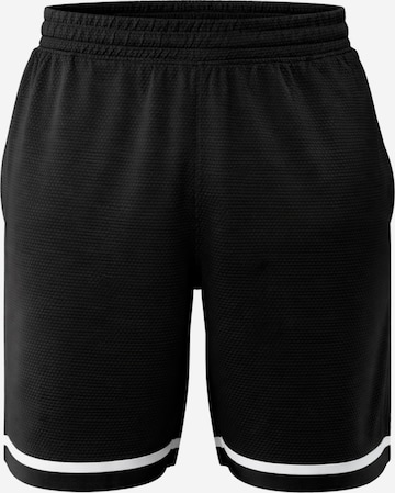 PANTONECLO Boardshorts 'Pantoneclo Men’s Gym Shorts' in Zwart: voorkant