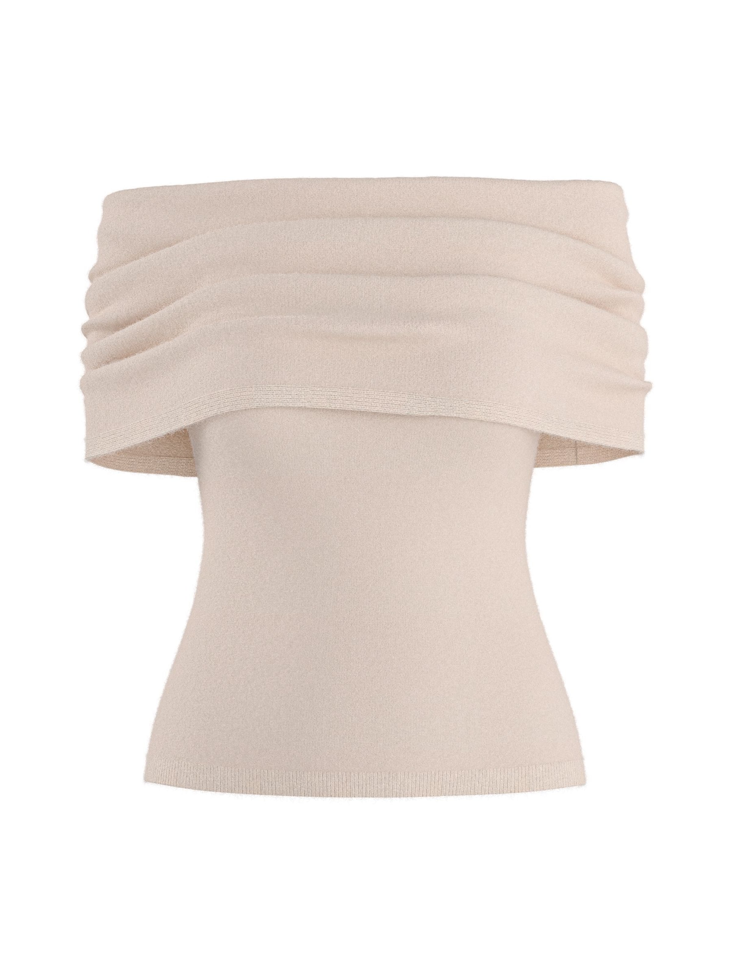 HYPEDROP Top 'HDKhloe' in M in beige, Produktansicht