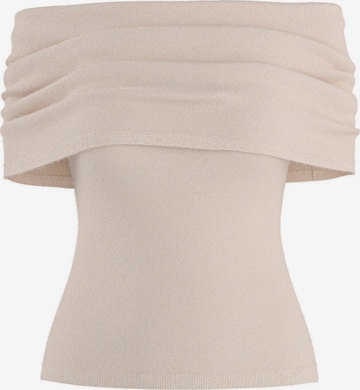 HYPEDROP Top 'HDKhloe' in Beige: Vorderseite