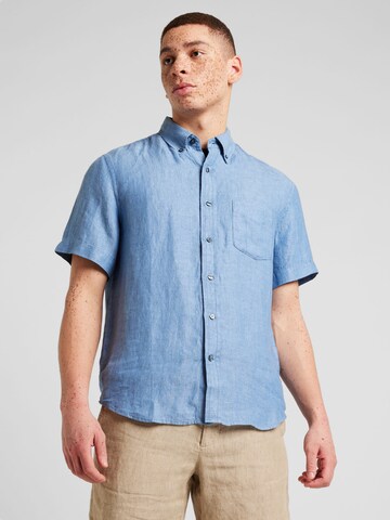 Coupe regular Chemise Banana Republic en bleu : devant