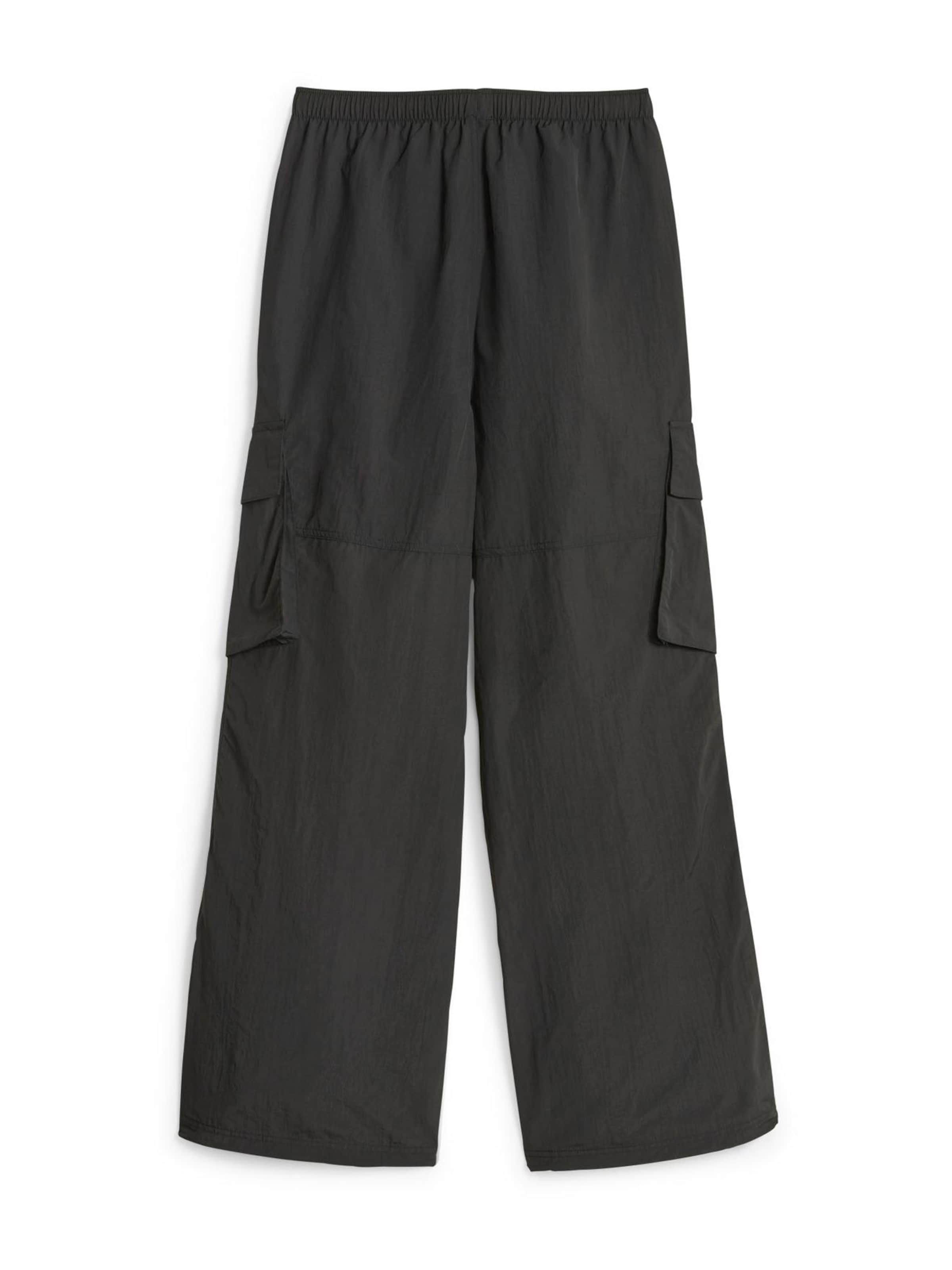 PUMA Wide leg Cargo Pants 'Dare To' in Black
