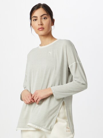 PUMA Performance Shirt 'Studio' in Beige: front