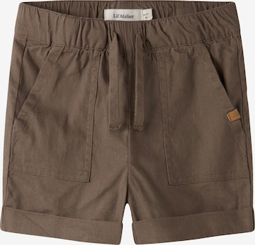 Lil'Atelier - regular Pantalón en marrón: frente